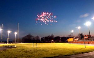 BHS FB FIELD W-Fireworks WEB