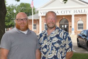 Brothers involved — Casey and Jason French’s commitment to their community earned a nomination as Hometown Heroes. Virginia natives, both men are actively involved in the community. (Photo by Brian DeLoche.)