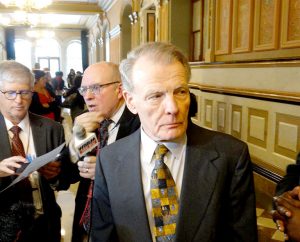 House Speaker Michael Madigan is shown in this file photo from Oct. 28, 2019, at the Capitol in Springfield. Madigan is referred to as “Public Official A” in federal court documents filed Friday in which ComEd agreed to pay $200 million to resolve a federal investigation into a “yearslong bribery scheme." (Capitol News Illinois file photo)