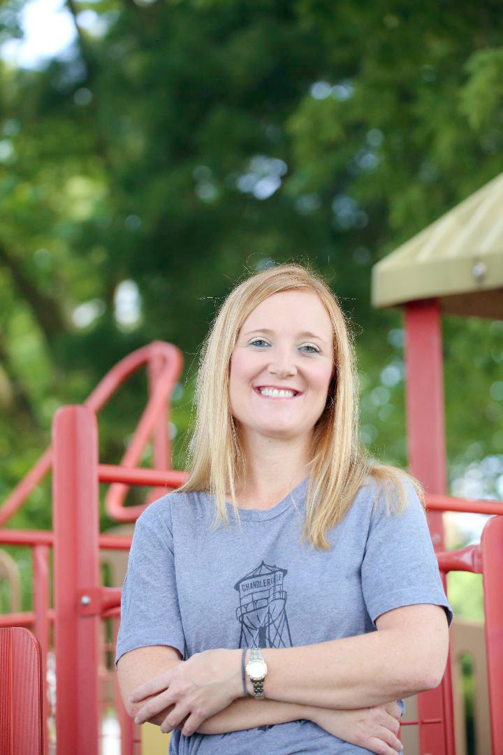 Making things happen — Chandlerville’s Porscha Stone is a driving force in her community, getting things done in the school, making things happen in its parks and in the community in general. (Photo by Brian DeLoche.)