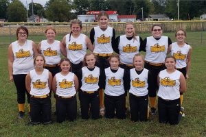 A-C Knights – Front row, left to right: Bailey Dahmer, Breyer Dawson, Livi Carter, Greta Butler, Chloe Maltby, Summer Hill; Back Row: Kelsie Buker, Maddi Cave, Reese Cookson, Carson Arthalony, Marley Roberts, Bella Smith, Macy Snyder. Not Pictured Jacey Ratliff.