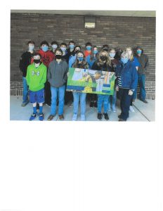 The Triopia FFA was recently given $2,500 from the America’s Farmers Grow Communities which will be used for its new greenhouse.