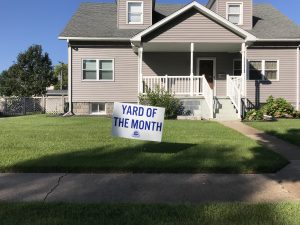 Yard of Dennis and Joyce Krohe