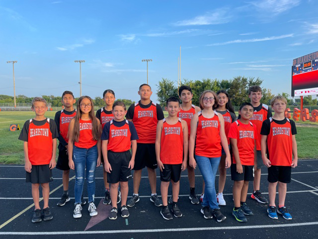 Beardstown Middle School cross country team