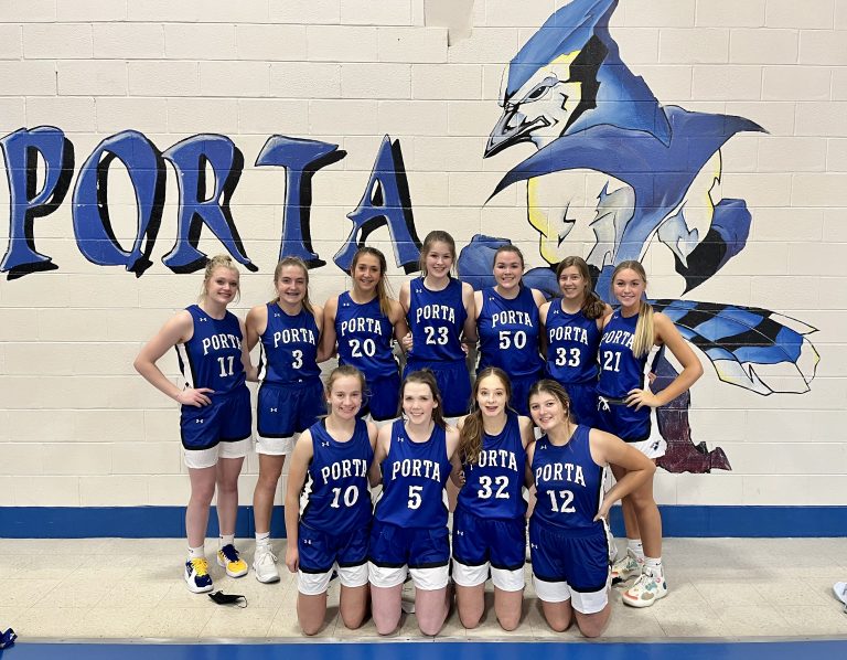 Porta Girls Basketball team