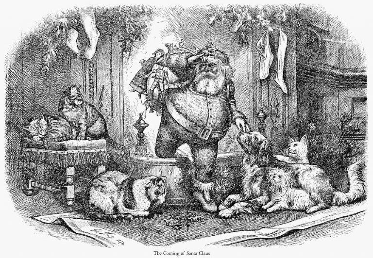 Thomas Nast, The Coming of Santa Claus
