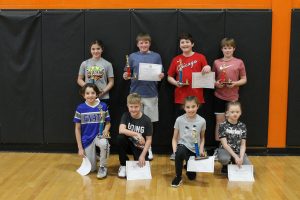 Elks Club Hoop Shoot winners