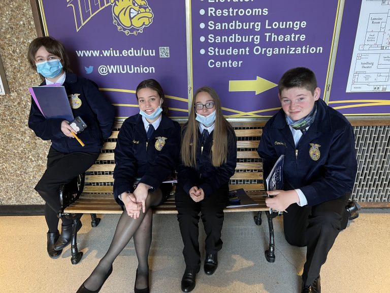 Aurora Scheer, Lainey Bartels, Tara Taft, and Camden Hays