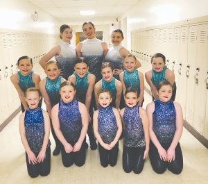 Dance team members