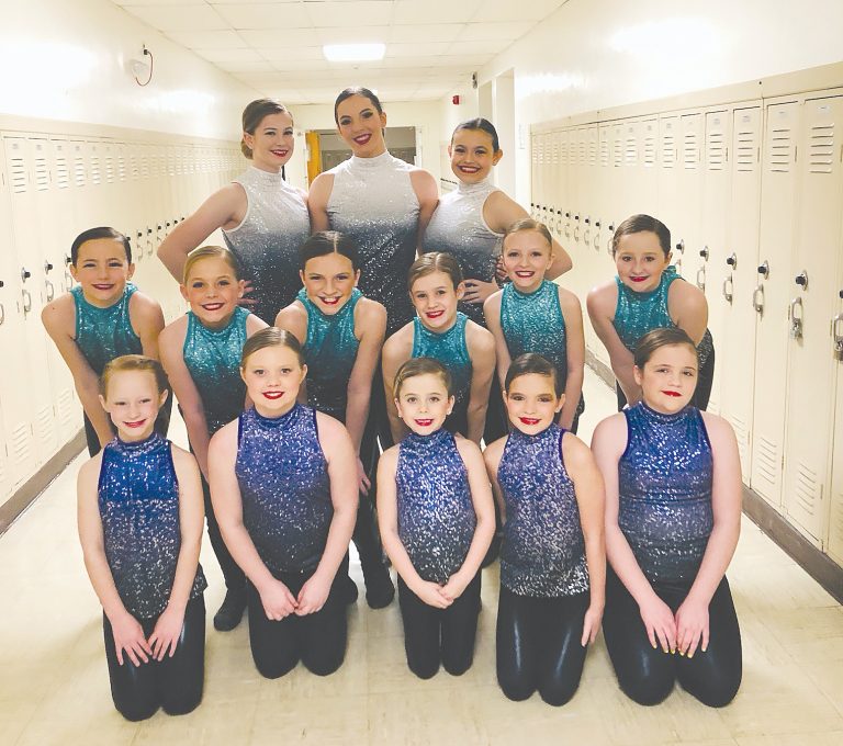 Dance team members