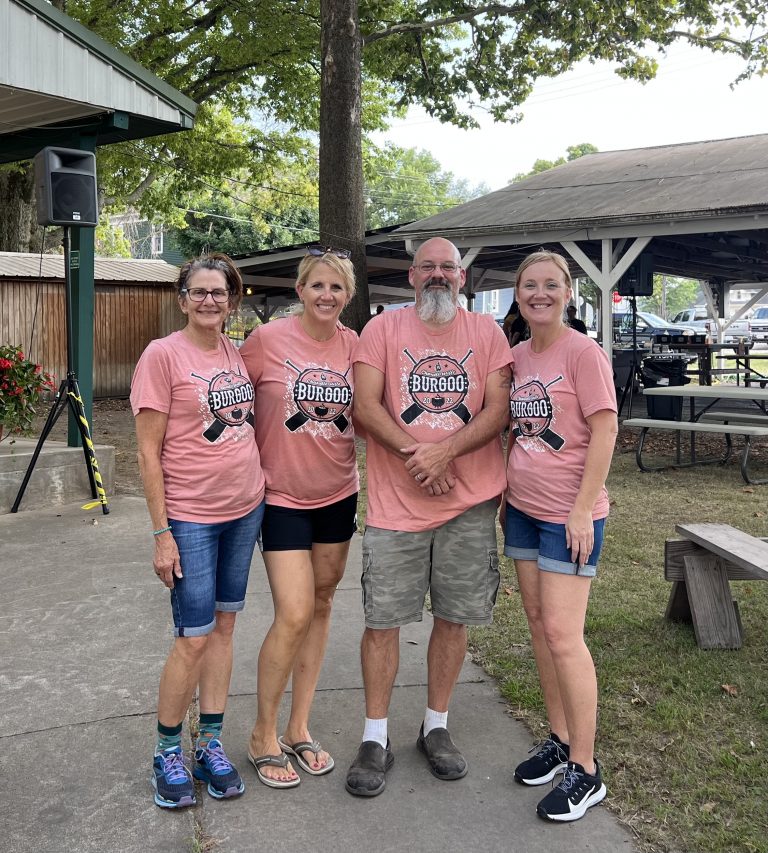 Burgoo Committee:  Brenda Force, Kyla Whitehead, Chuck Force, and Porscha Stone