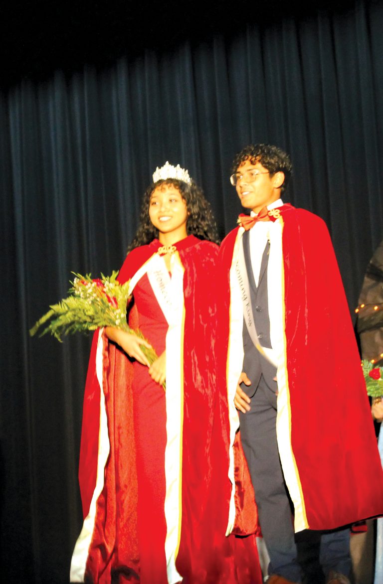 Genesis Perales and Bryan Gil were named this year’s king and queen.