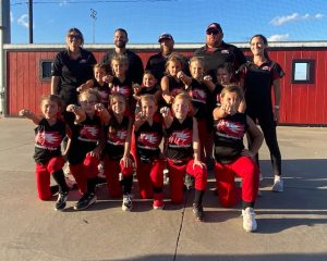 The Virginia 8u Thunderbirds Softball team. Photo submitted