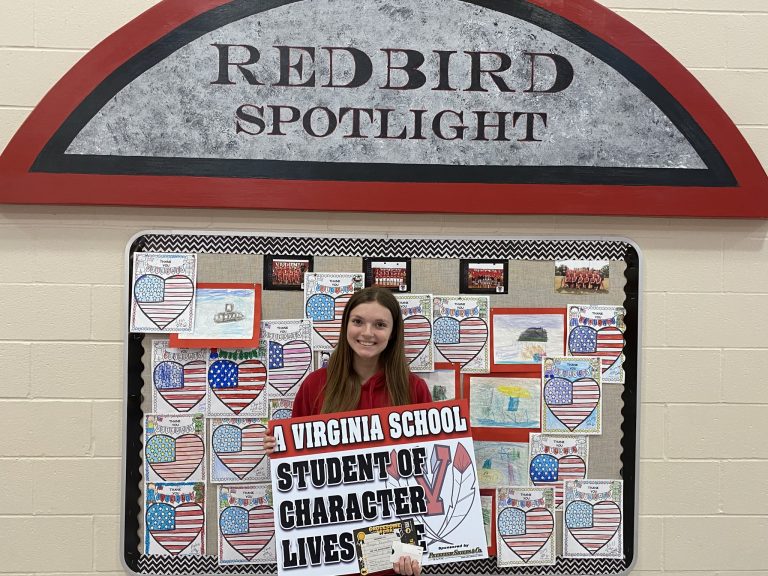 Virginia High School Student of the Month Senior Megan Reynolds