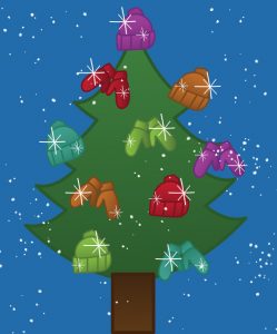 Mitten & Hat tree