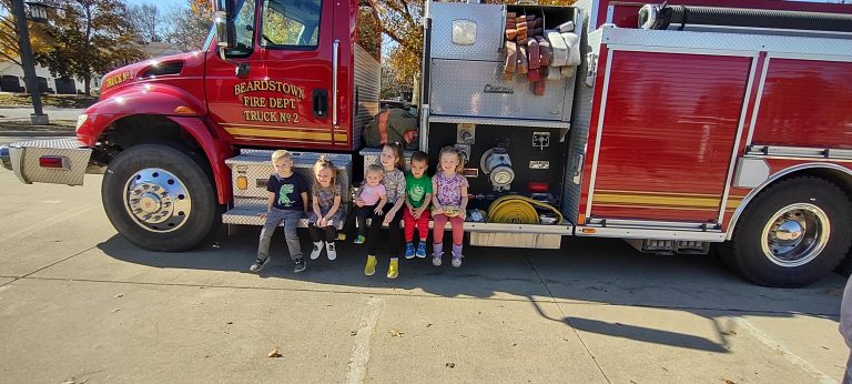 Kids on Truck