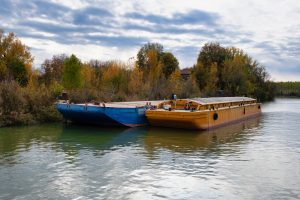 River barges
