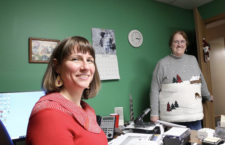 Jessica Dotzert and Betty DeGroot