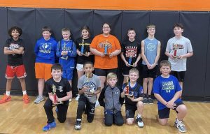 The Beardstown Elks Lodge # 1007 held their Annual Hoops Shoot on January 15. Shown above are the participants this year’s competition.