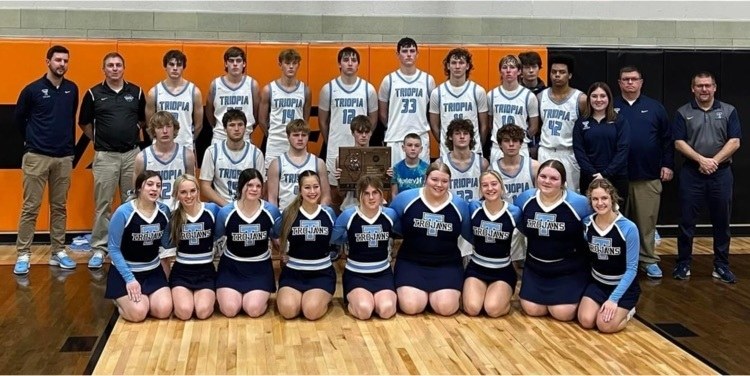 The Triopia-Meredosia-Virginia Trojan basketball team placed 4th in the 16-team Waverly Holiday Tournament.