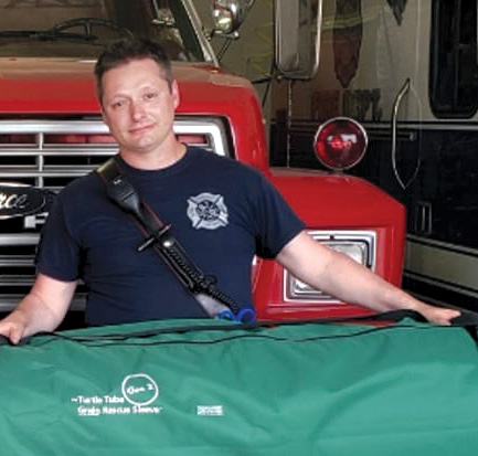 Chandlerville Fire Chief Cody Simpson