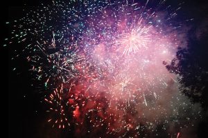Ashland Fireworks July 1st, 2023. Photo by Kaitlyn Copley