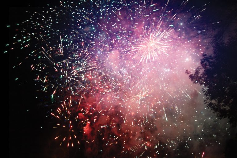 Ashland Fireworks July 1st, 2023. Photo by Kaitlyn Copley