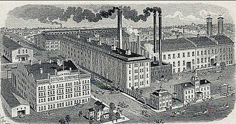 Artist’s rendering of the Dick’s Brothers Brewery in the late 19th century.