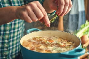 cooking soup