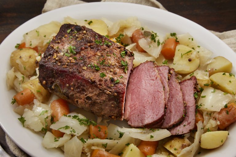 Meat with potatoes