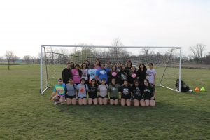 The BHS Girls Soccer Team Shown from left to right; Back Row: Saray Chaparro, Ingrid Flores, Leslie Sanchez, Defne Mariscal, Brandi Mendoza, Yoselyn Ojeda. Middle Row: Aaliyah Quinones, Stefania Juarez, Marielos Vega, Cristagie Zambele, Erika Mendoza, Gabriela Lucha, Layla Garcia, Estefania Ayala, Noemi Munoz, Ashley Gil. Front Row: Samantha Marquez, Maria Elena Dominguez, Camila de la Cruz, Mayary Dominguez, Yanlie Orriola, Xitlayaris Marquez, Daisy Gil, Andrea Esquivel, Nanci Guerrero.