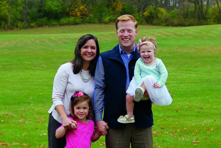 Glen Stevenson and family