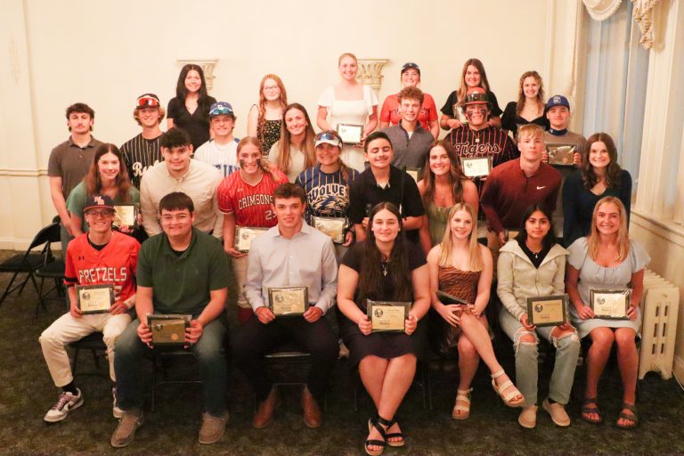 The recipients of the 2024 Rotary Club of Jacksonville Scholar-Athlete Awards are: Jayce Privia, A-C Central High School; Ashley Gil-Molinero, Beardstown High School; Kenley Coats, Bluffs High School; Marcy Frank, Brown County High School; Will Hurley, Calhoun High School; Braylon Rhoades, Carrollton High School; Trevor Colwell, Franklin High School; Naomi Lansaw, Greenfield High School; Michael Myers, Griggsville-Perry High School; Jaylynn Sarnes, Havana High School; Julian Ellis, Illinois School for the Visually Impaired; Mackenzie Gerard, Jacksonville High School; Ian Kessler, Meredosia-Chambersburg High School; Layla Hein, New Berlin High School; Jacob Hinsey, North Greene High School; Maddax Coffey, Northwestern High School; Brennan Tomhave, Pittsfield High School; McKinley Lowe, Pleasant Hill High School; Sydney McAfee, Pleasant Plains High School; Brady Kinney, PORTA High School; Conrad Charpentier, Routt Catholic High School; Wyatt Fowler, Rushville-Industry High School; Anna Miller, Triopia High School; Emma Lyons, Virginia High School; Ashlee Brown, Waverly High School; Ashlee Brown, Western High School; Clara Ford, Westfair Christian Academy; and Kaylee Hamilton, Winchester High School. Amy McCombs Photography