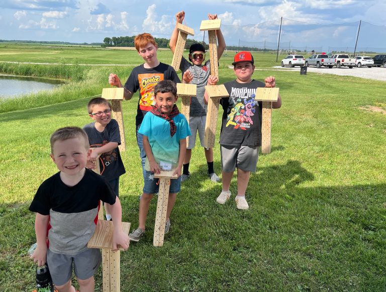 Front Row, left to right: Carter Hammack, Bryce Mann, Bryan Salazar. Back Row, left to right: Carsen Hammack, Lucas Pherigo, Marshall Force.