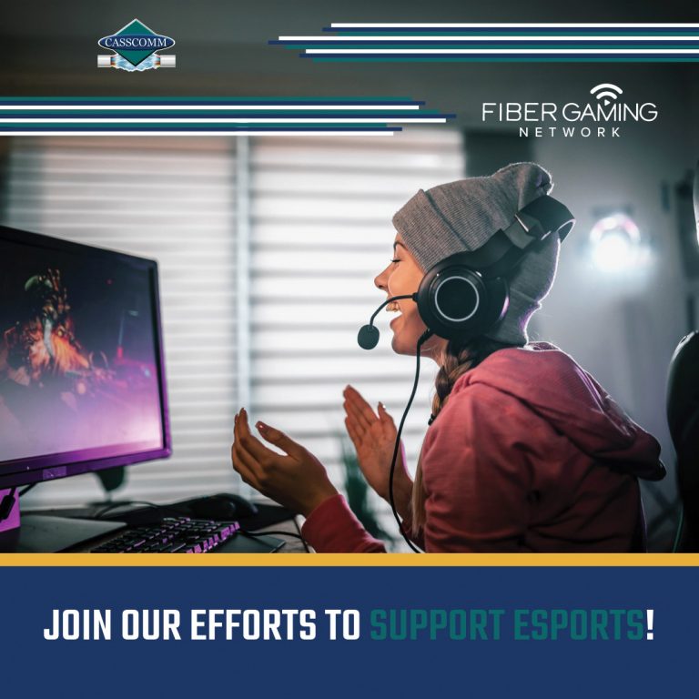 CASSCOMM Gaming Fiber ad