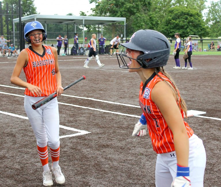 Tigers’ Maci Savage and Ola Quigley are fired up!
