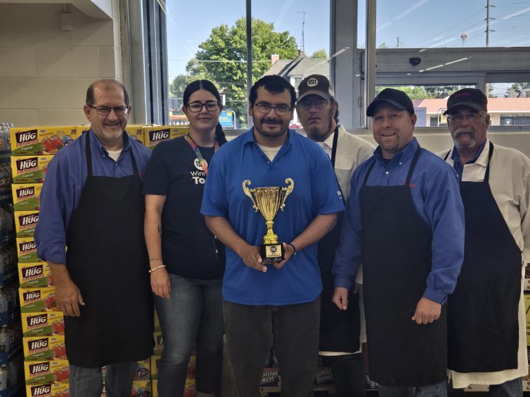 Pictured from left to right; Brian Warden, Shelly Nelson, Pedro Banda, Nathaniel Absher, Terry Cadwell, and Kelly Huffman. Employees not pictured MiKayla Alters, Ana Andrade, Jeanette Elliot, Dekker Haberman, Marla Martin, Krista Morato, Elizabeth Stone and Vernon Worley. Photo by Carty