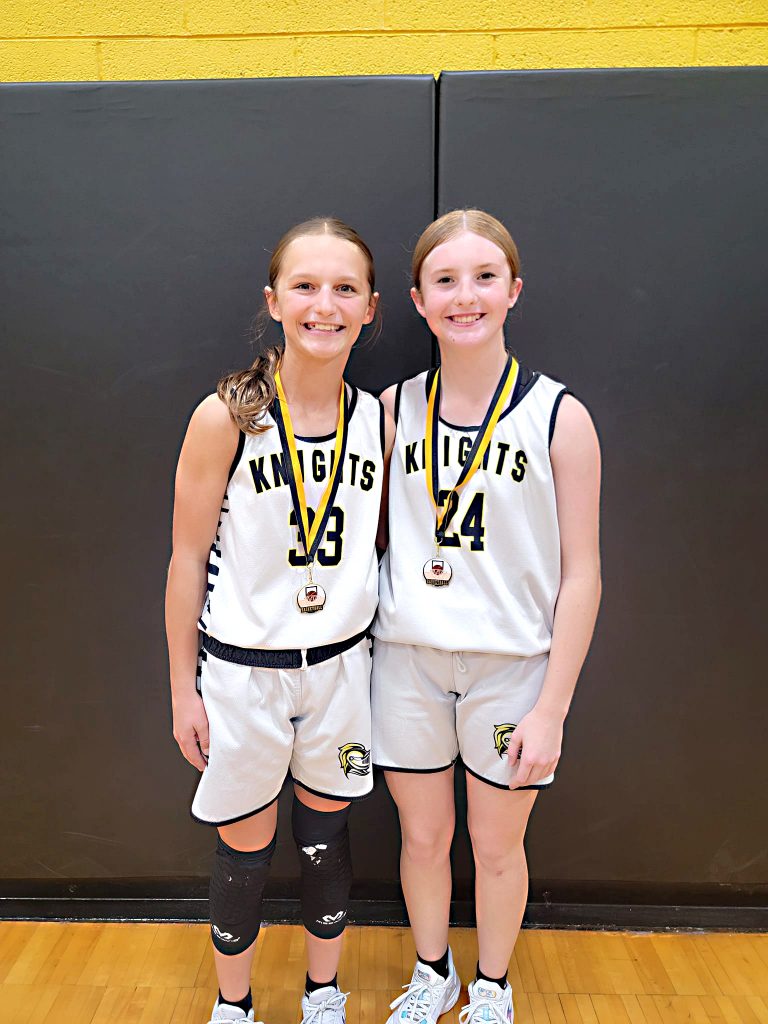 Congratulations to Brynn Duncheon and Lydia Stice of the AC Central Lady Knights on being selected to the All-Tournament Team at the A-C Tournament!