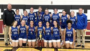 Congratulations to the PORTA/A-C Central Lady Bluejays on winning the season opening Clinton Turkey Tussle Championship!