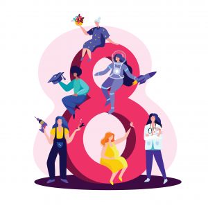 Internationl Women's Day Saturday, March 8